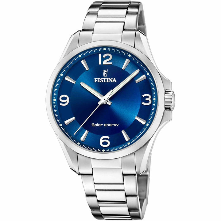 Festina F20656/2 Men's Solar Energy Stainless Steel Wristwatch - H S Johnson