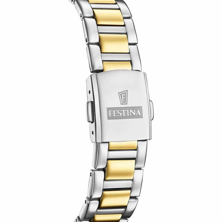 Festina F20659/2 Women's Solar Energy Two Tone Wristwatch - H S Johnson