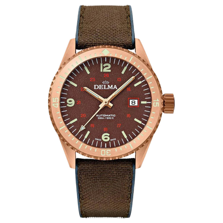 Delma 31601.726.6.104 Cayman Bronze Limited Edition Watch