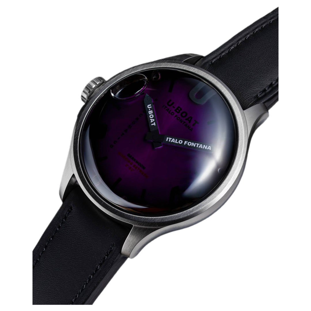 U-Boat 3338 Darkmoon 46.5mm Kama Grey SS Watch