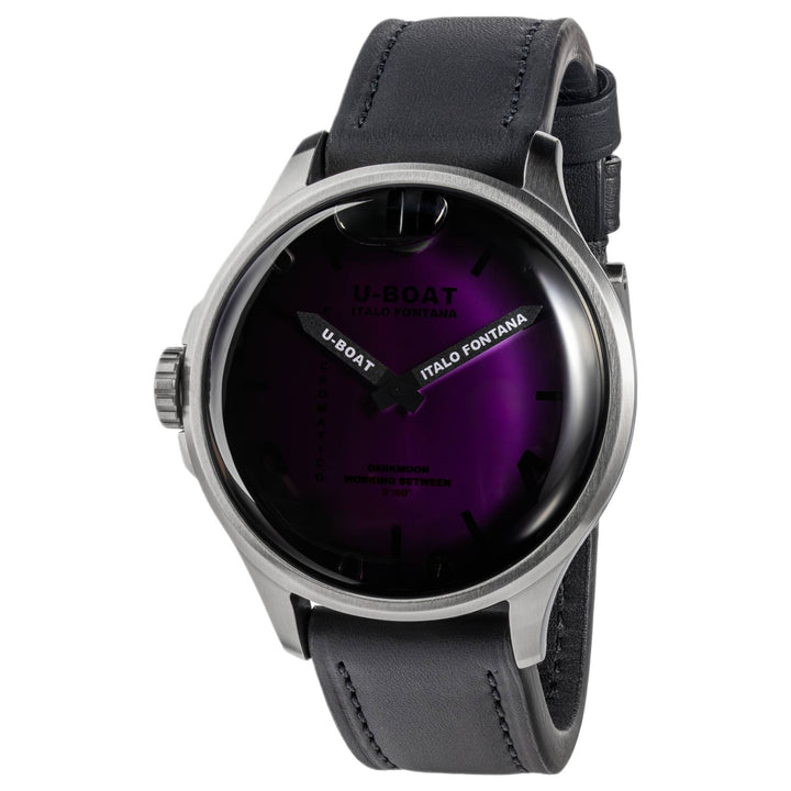 U-Boat 3338 Darkmoon 46.5mm Kama Grey SS Watch
