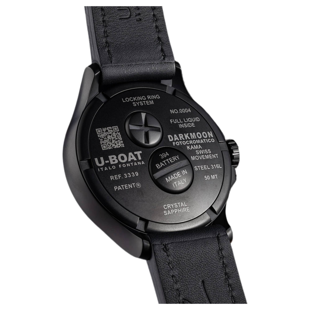 U-Boat 3339 Darkmoon 46.5mm Kama Grey PVD Watch