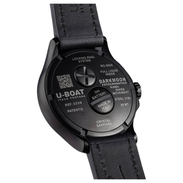 U-Boat 3339 Darkmoon 46.5mm Kama Grey PVD Watch