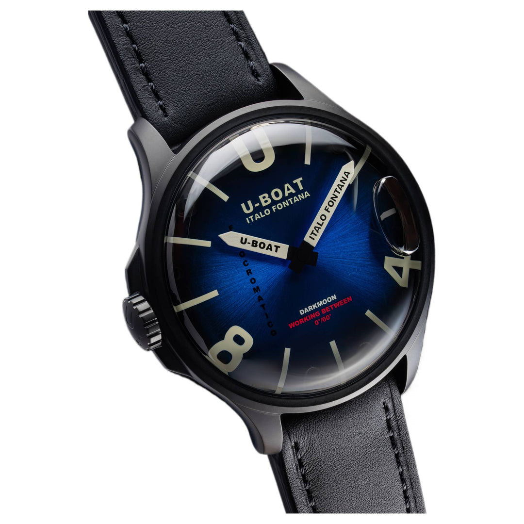 U-Boat 3341 Darkmoon 46.5mm Kama Blue PVD Watch
