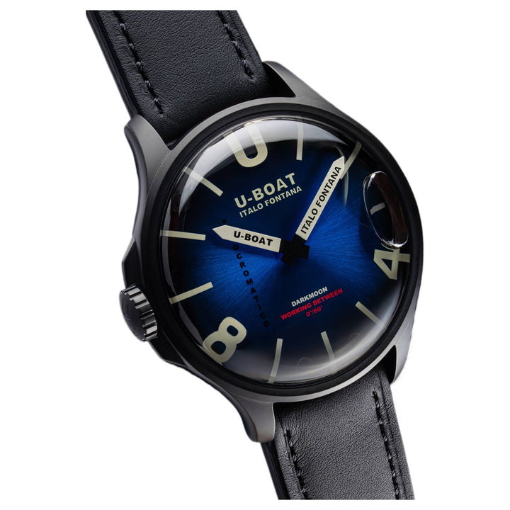 U-Boat 3341 Darkmoon 46.5mm Kama Blue PVD Watch