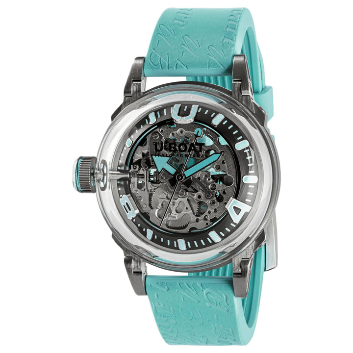 U-Boat 3345 U-65 Automatic 44mm Aqua SS Watch