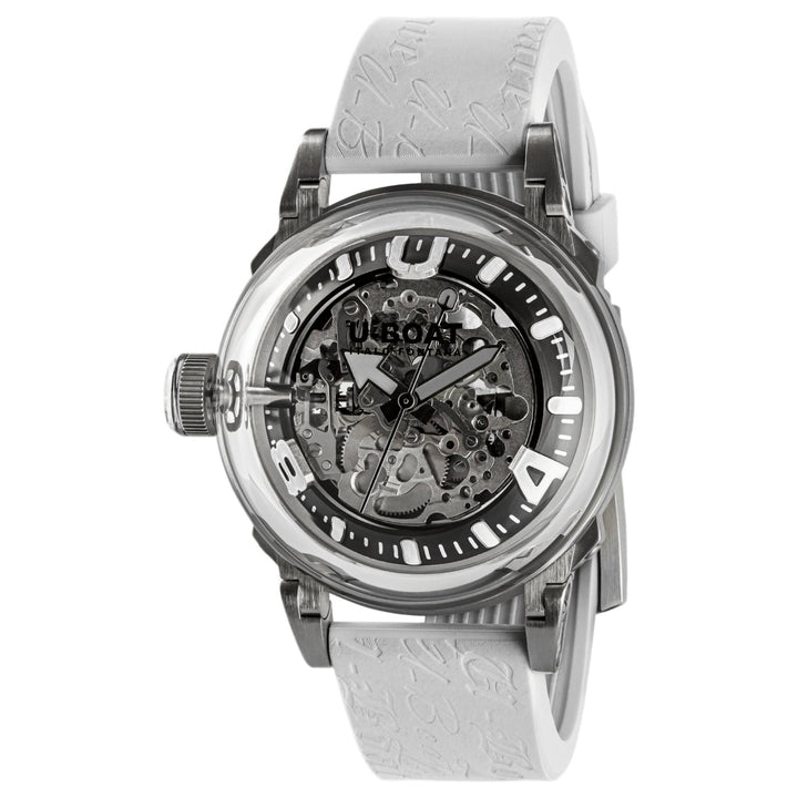 U-Boat 3346 U-65 Automatic 44mm White SS Watch