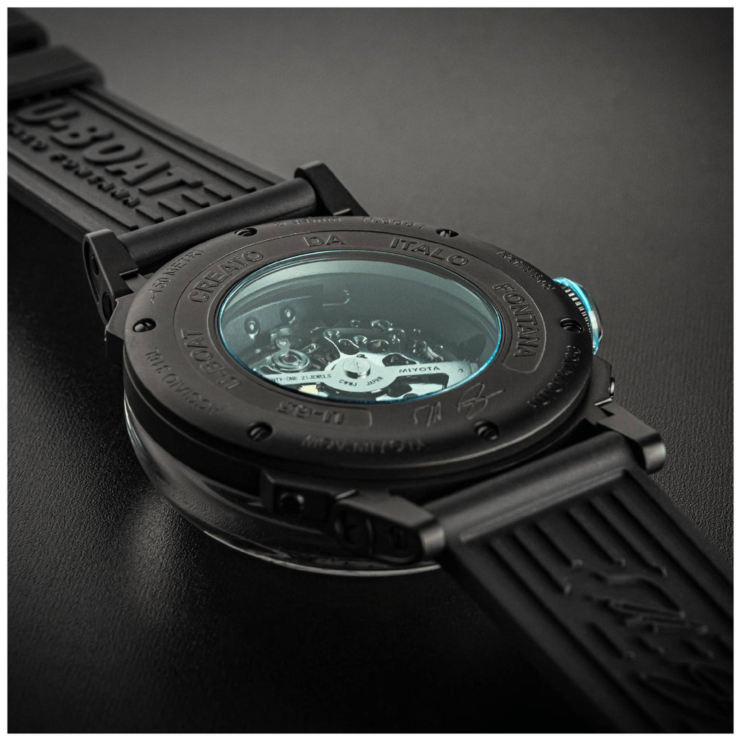 U-Boat 3348 U-65 Automatic 44mm Turquoise PVD Watch