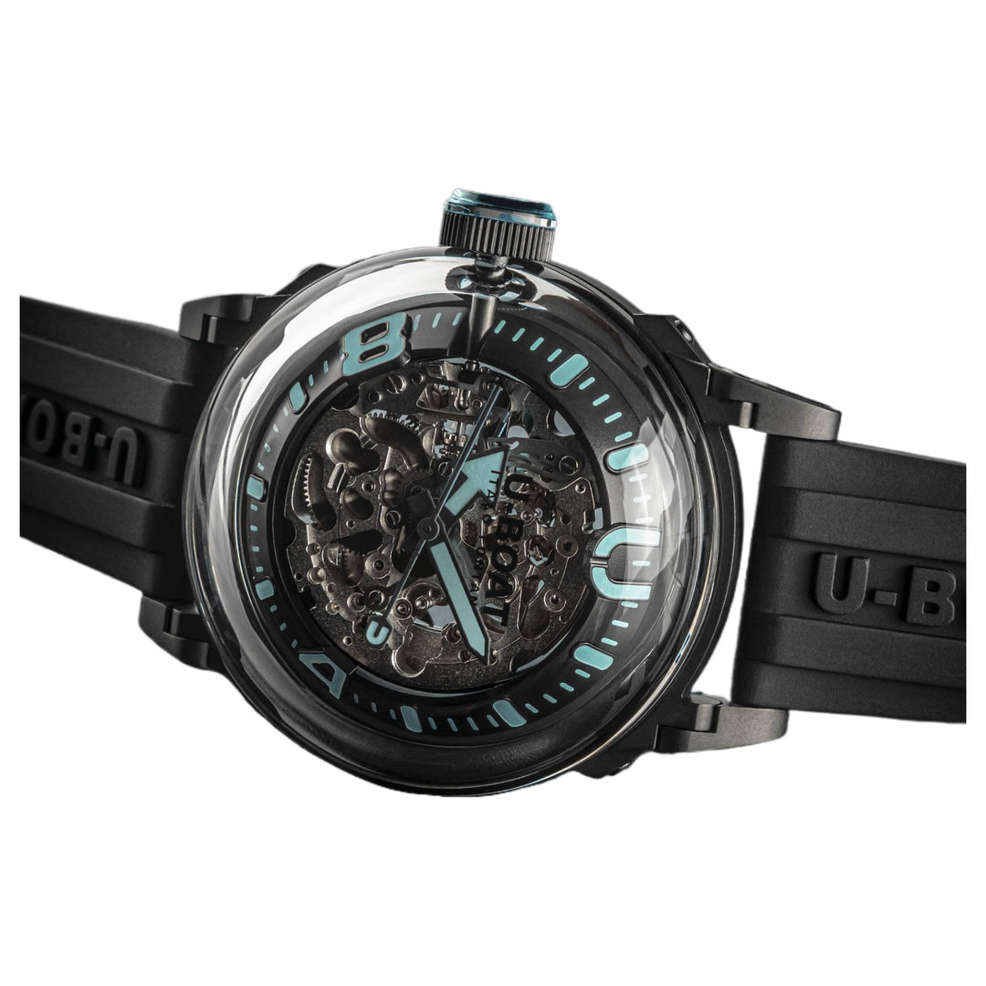 U-Boat 3348 U-65 Automatic 44mm Turquoise PVD Watch