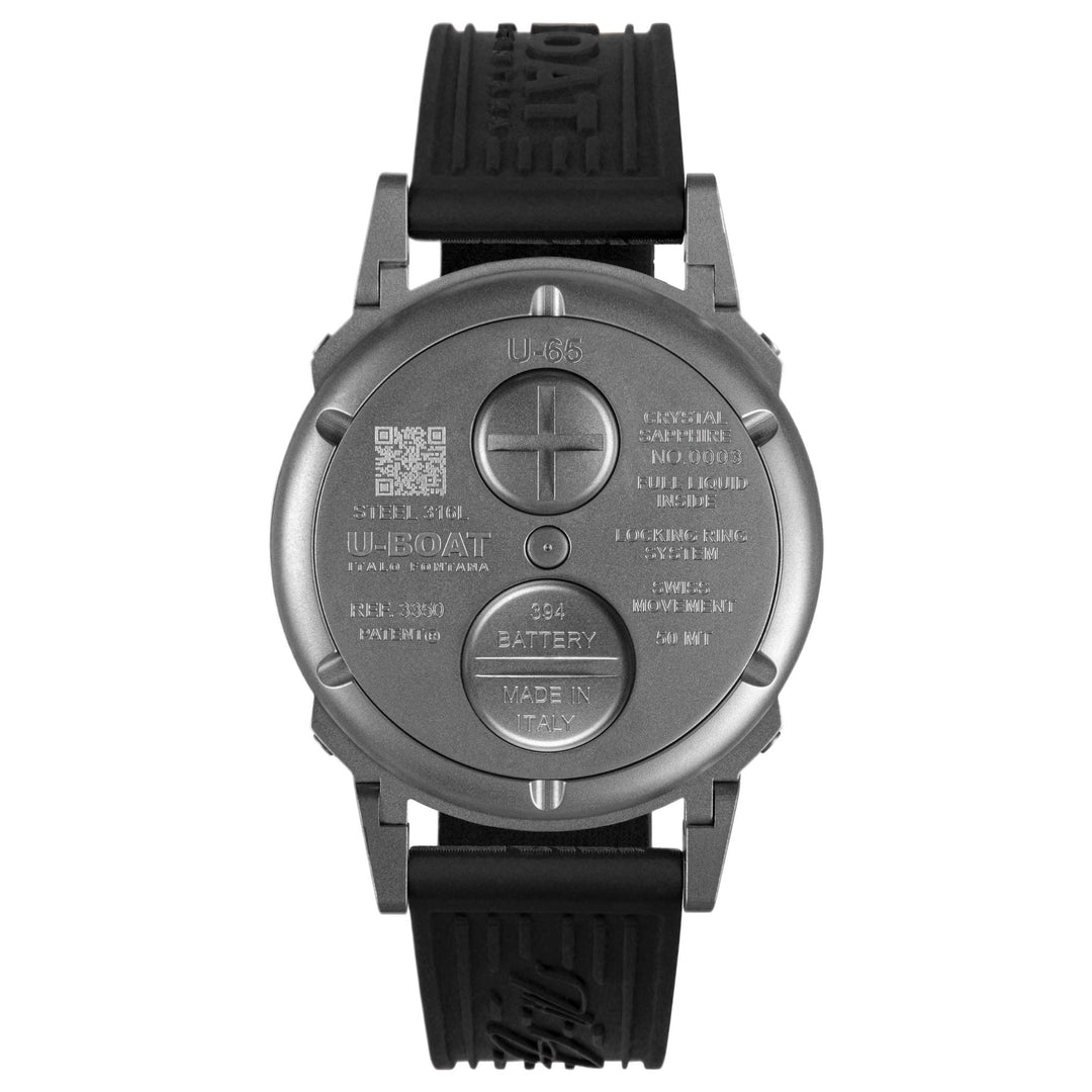 U-Boat 3350 U-65 44MM GREEN SS Watch