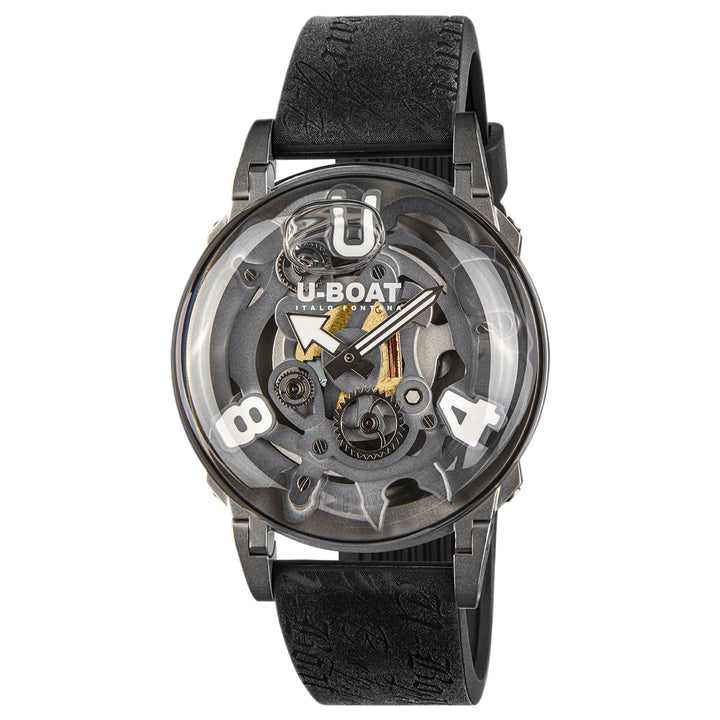 U-Boat 3354 U-65 44MM WHITE SS Watch