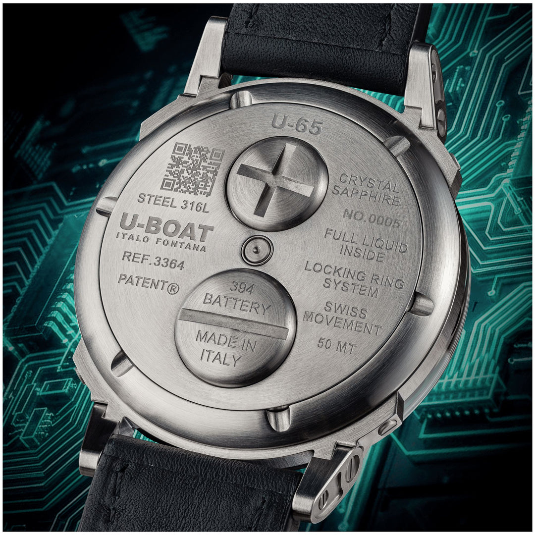 U-Boat 3352 U-65 44MM Tek SS Watch