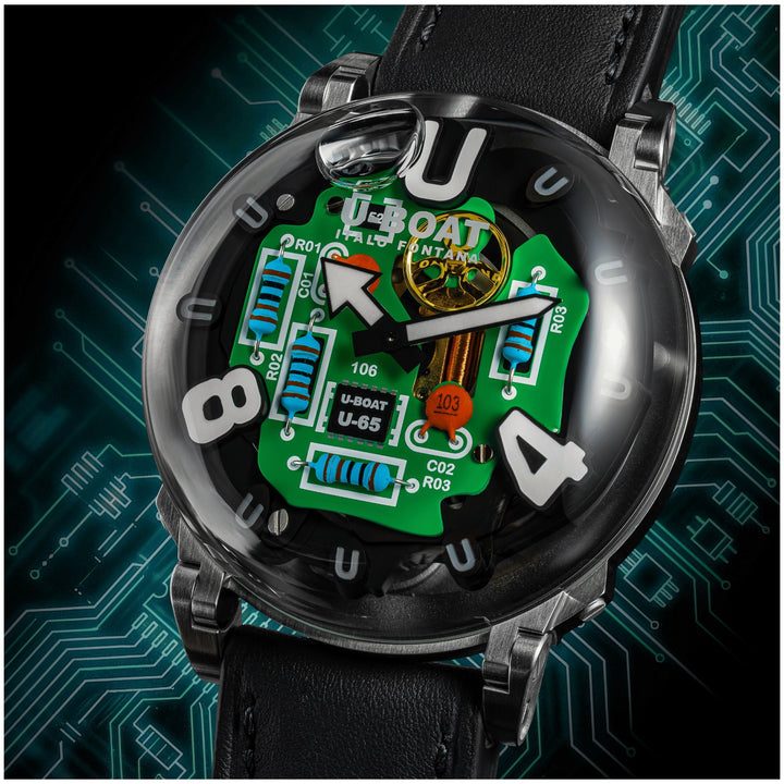 U-Boat 3352 U-65 44MM Tek SS Watch