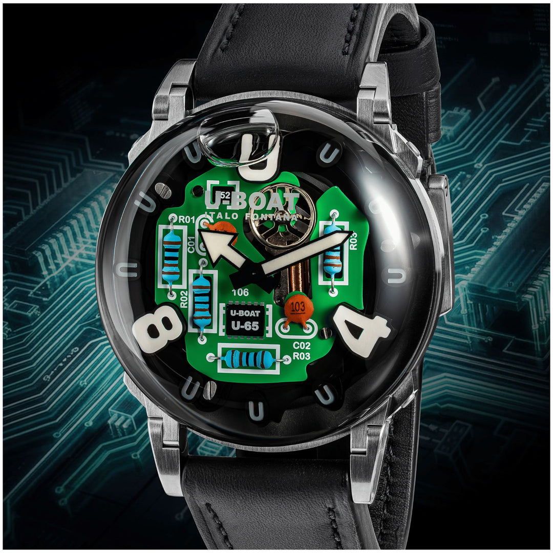 U-Boat 3352 U-65 44MM Tek SS Watch
