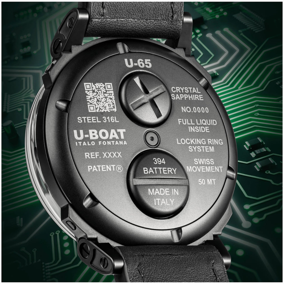 U-Boat 3365 U-65 44MM Tek PVD Watch