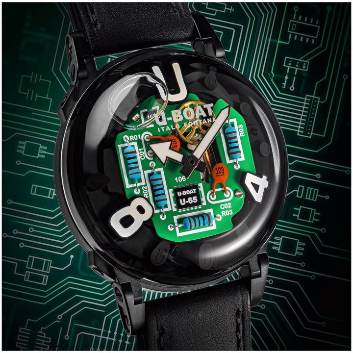 U-Boat 3365 U-65 44MM Tek PVD Watch