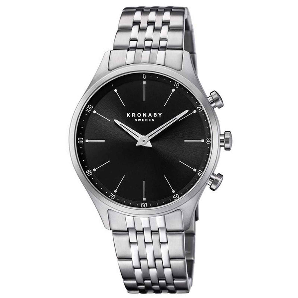 S3777 3 Hybrid Smartwatch Steel Bracelet