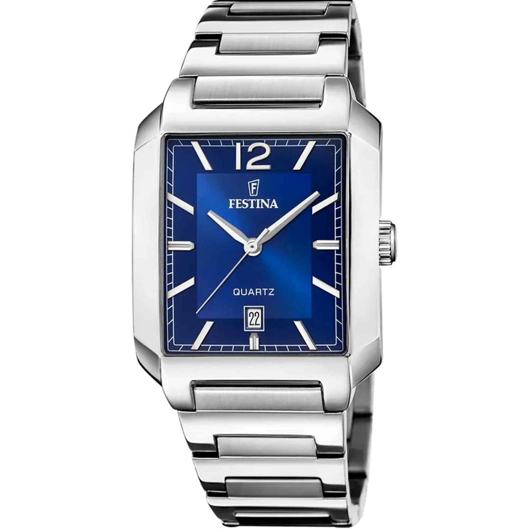 Festina F20677/3 Men's On The Square Wristwatch - H S Johnson
