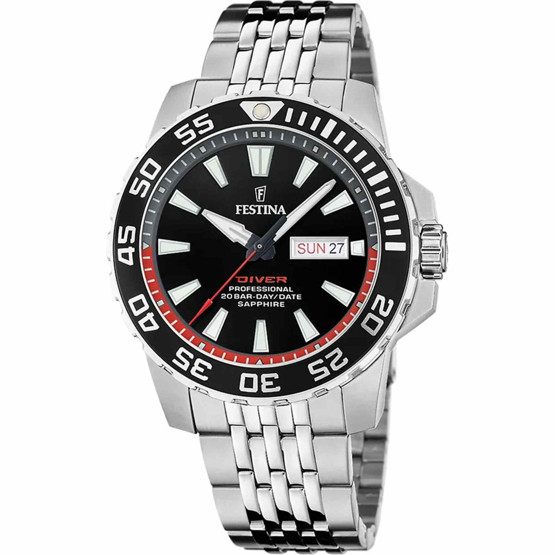 Festina F20661/3 Men's The Originals Diver Wristwatch - H S Johnson