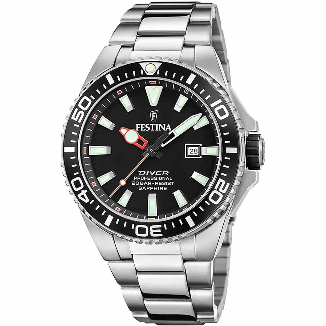 Festina F20663/3 Men's The Originals Diver Wristwatch - H S Johnson