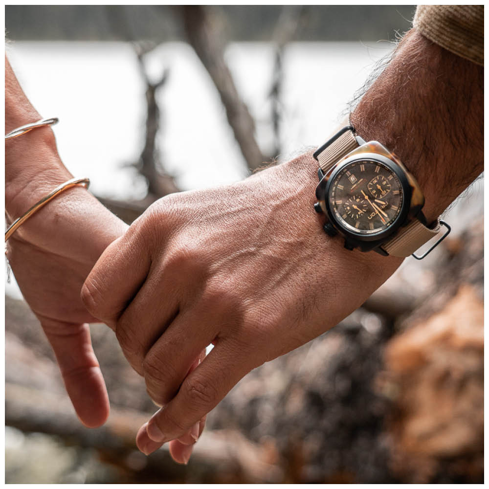 Briston Clubmaster Sport - Chrono - Safari 18142.PBAM.TSS.5.NK Watch