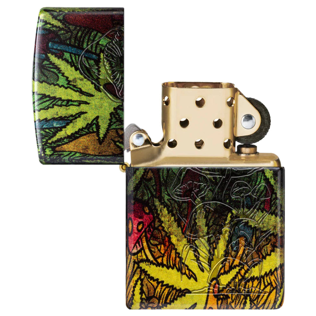 Zippo 46387 Fungi Fusion Design Lighter