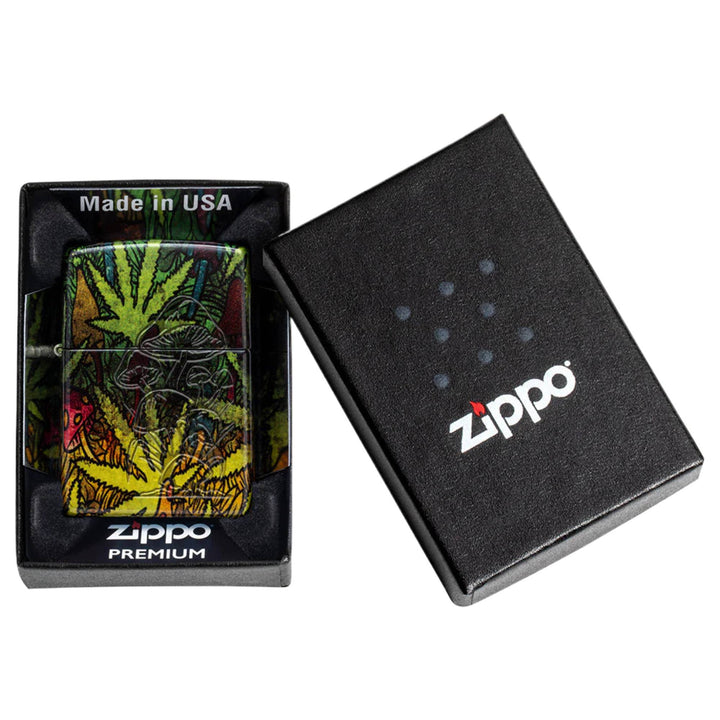 Zippo 46387 Fungi Fusion Design Lighter