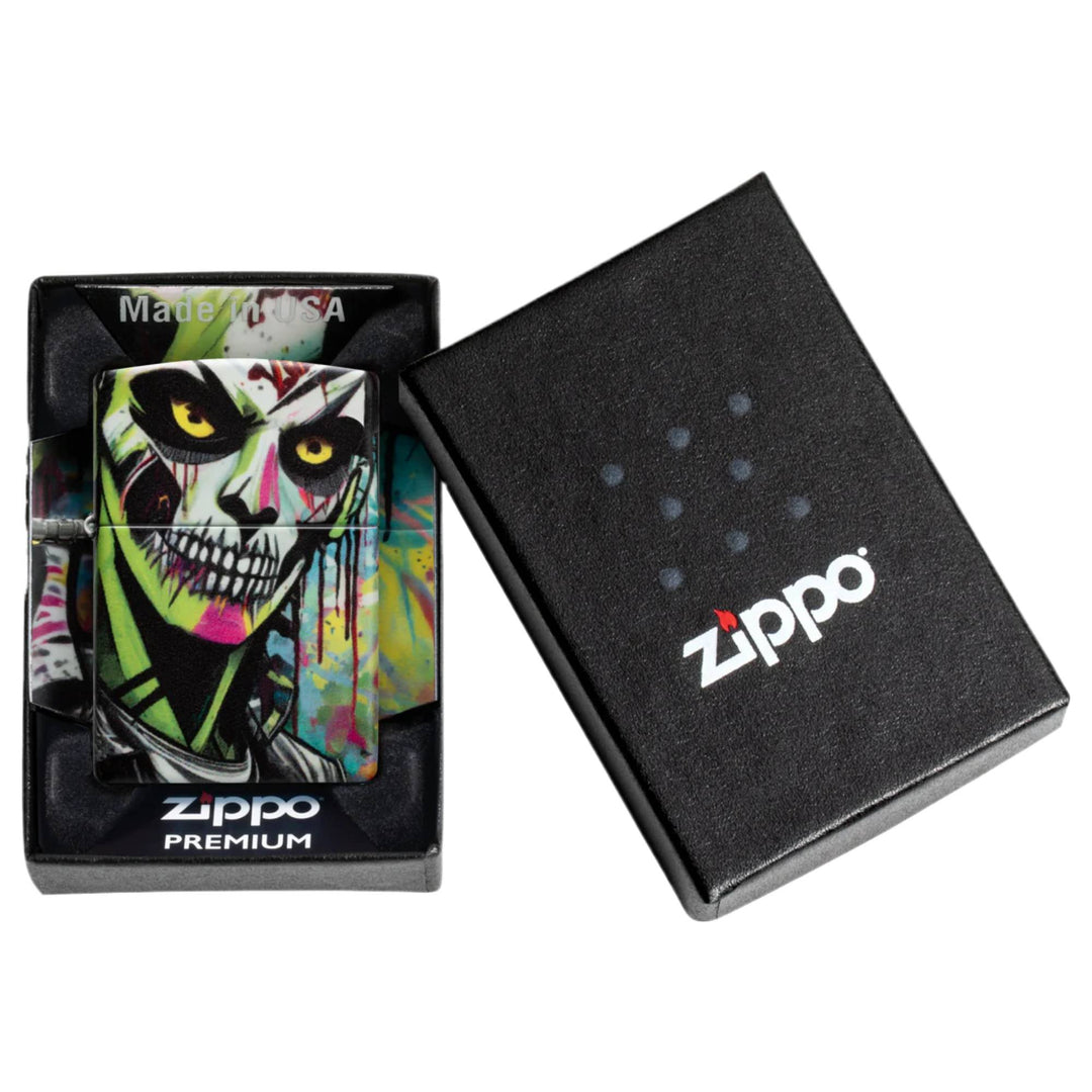 Zippo 46634 Punk Zombie Design Lighter