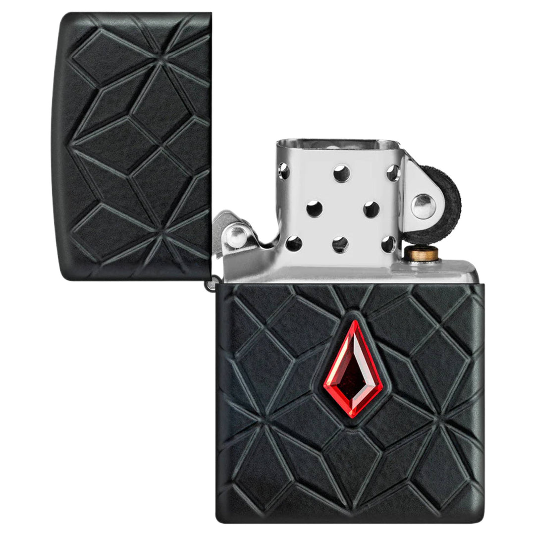 Zippo 46756 Crystal Motif Design Lighter
