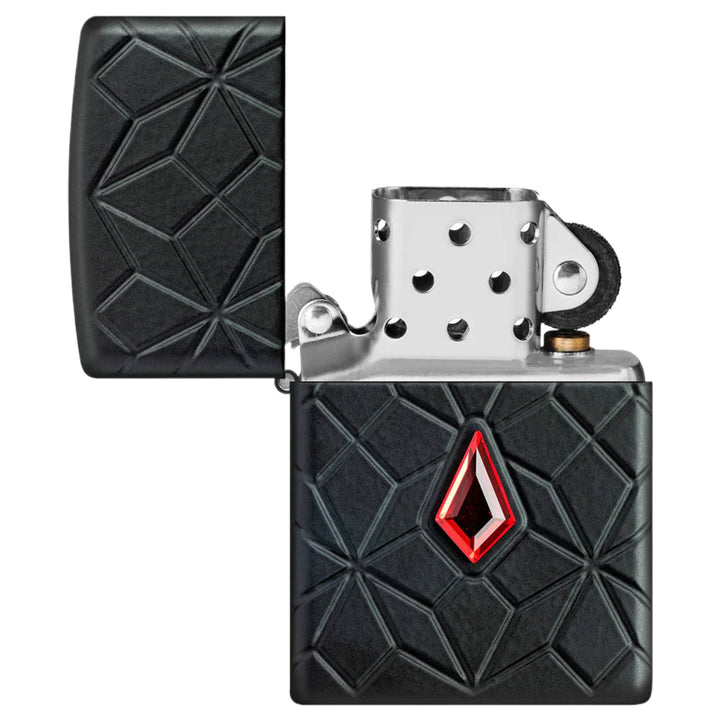 Zippo 46756 Crystal Motif Design Lighter