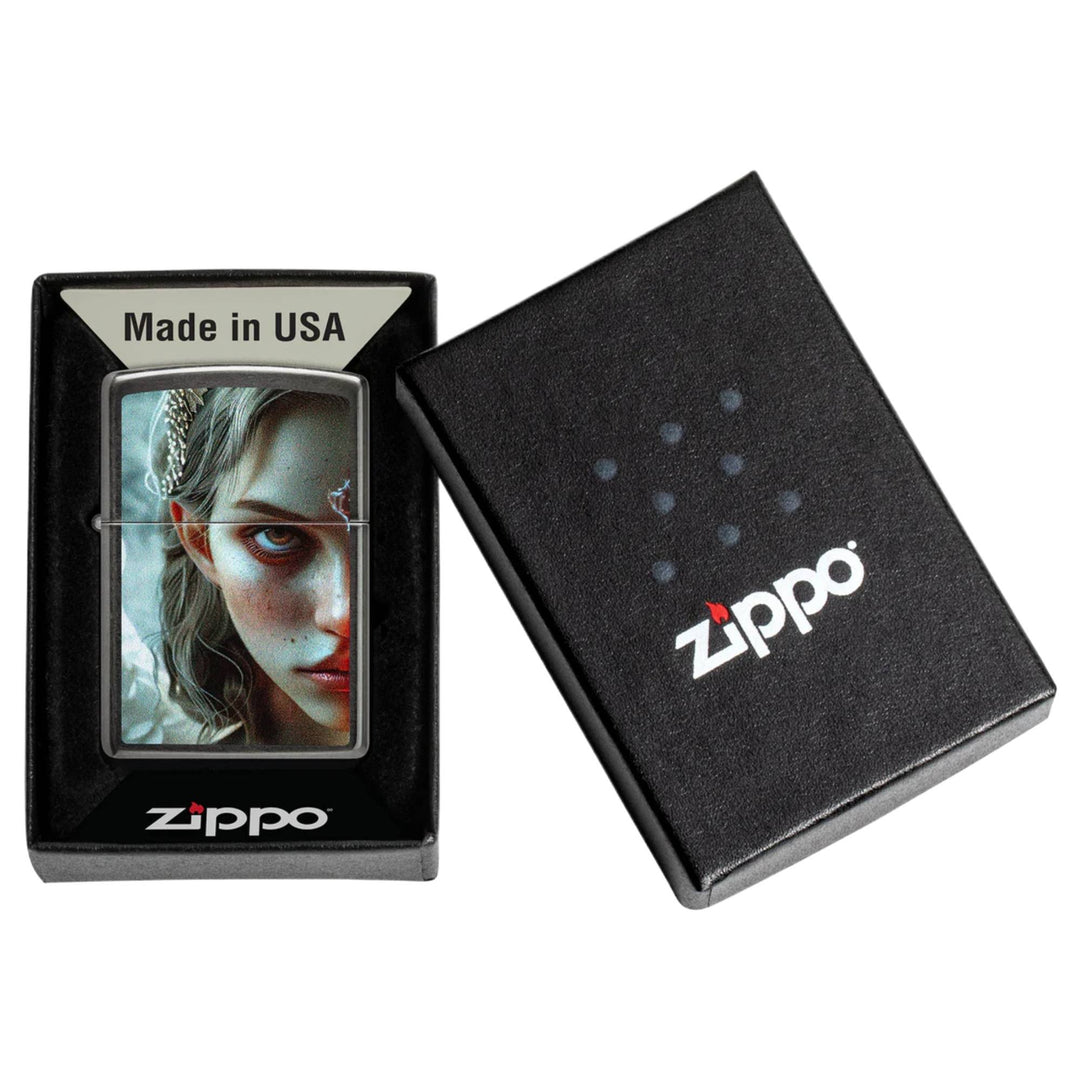 Zippo 46874 Angel and Devil Design Lighter