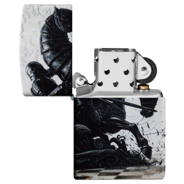 Zippo 46924 Knights Design Lighter