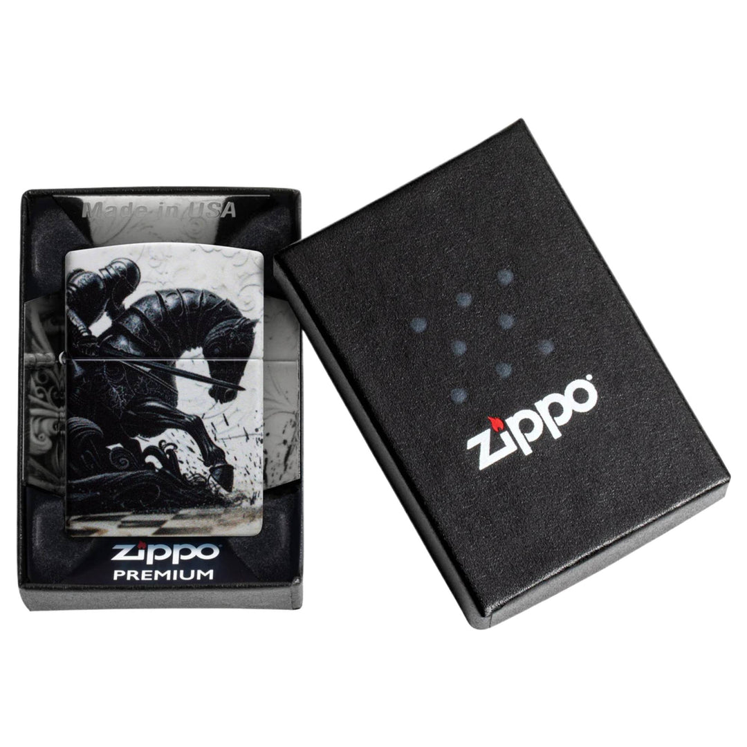 Zippo 46924 Knights Design Lighter