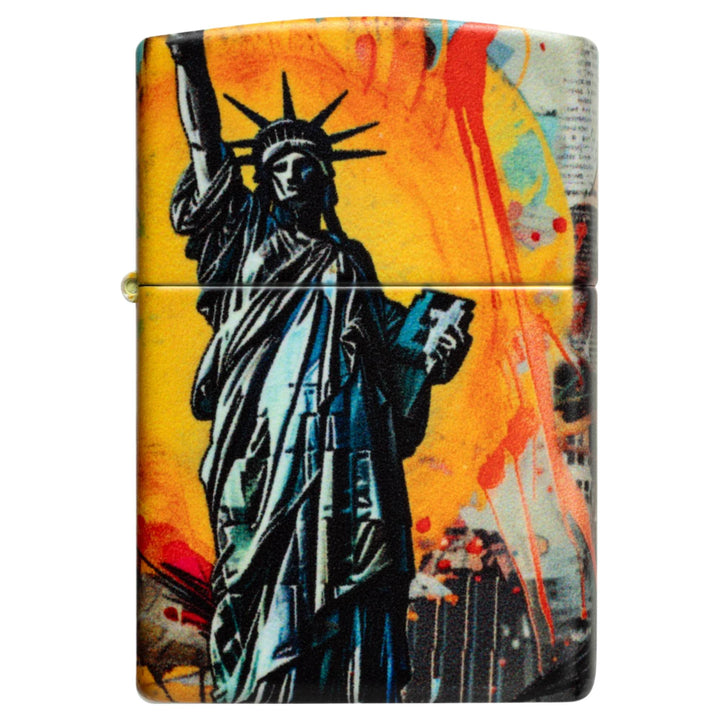 Zippo 47013 Liberty Collage Design Lighter