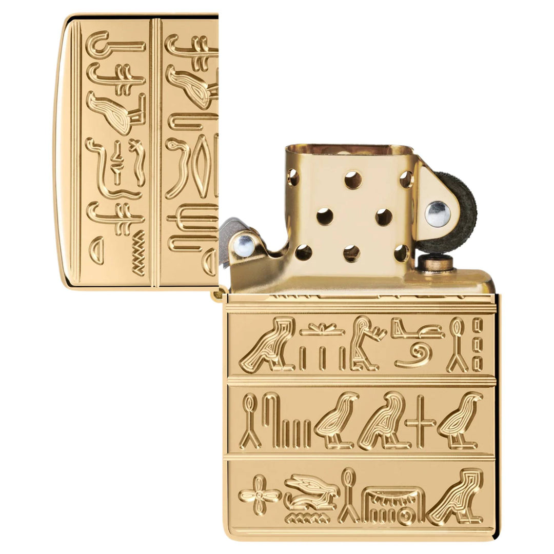 Zippo 47050 Hieroglyphs Design Lighter