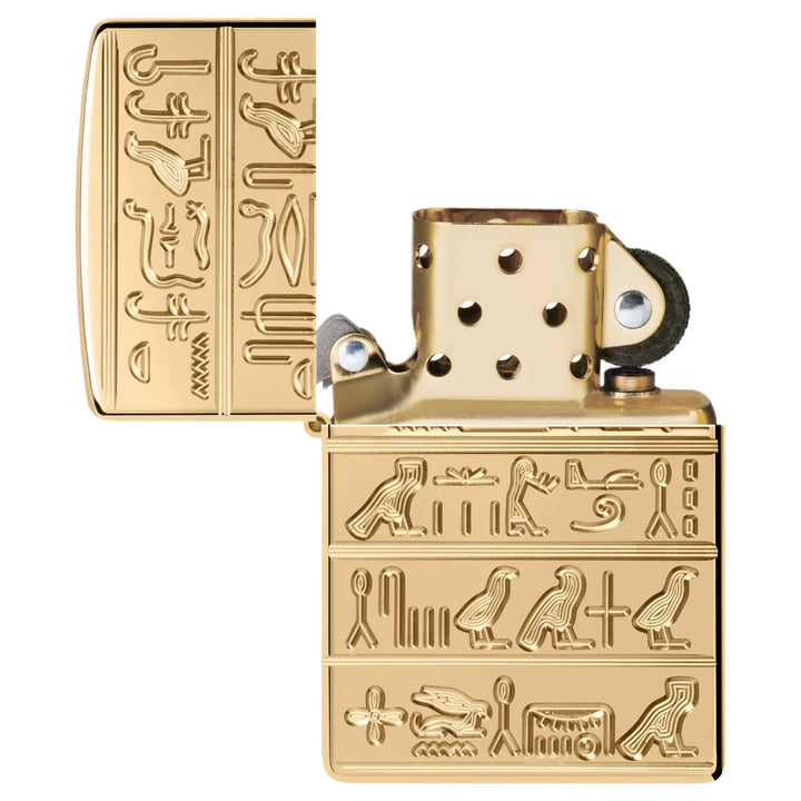 Zippo 47050 Hieroglyphs Design Lighter