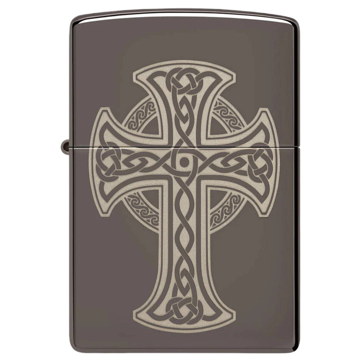 Zippo 48614 Celtic Cross Design Lighter