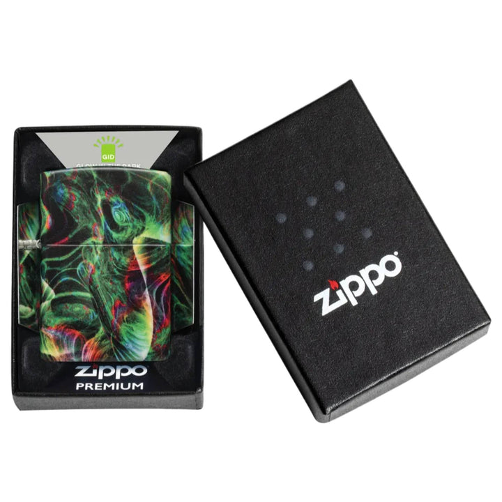 Zippo 48774 Psychedelic Swirl Design Lighter