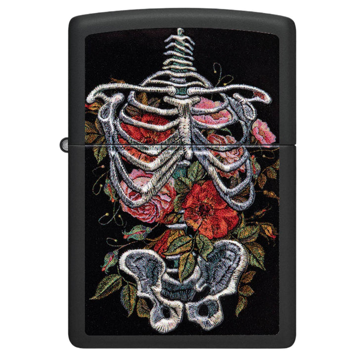 Zippo 48877 Skelett Embroidery Design Lighter