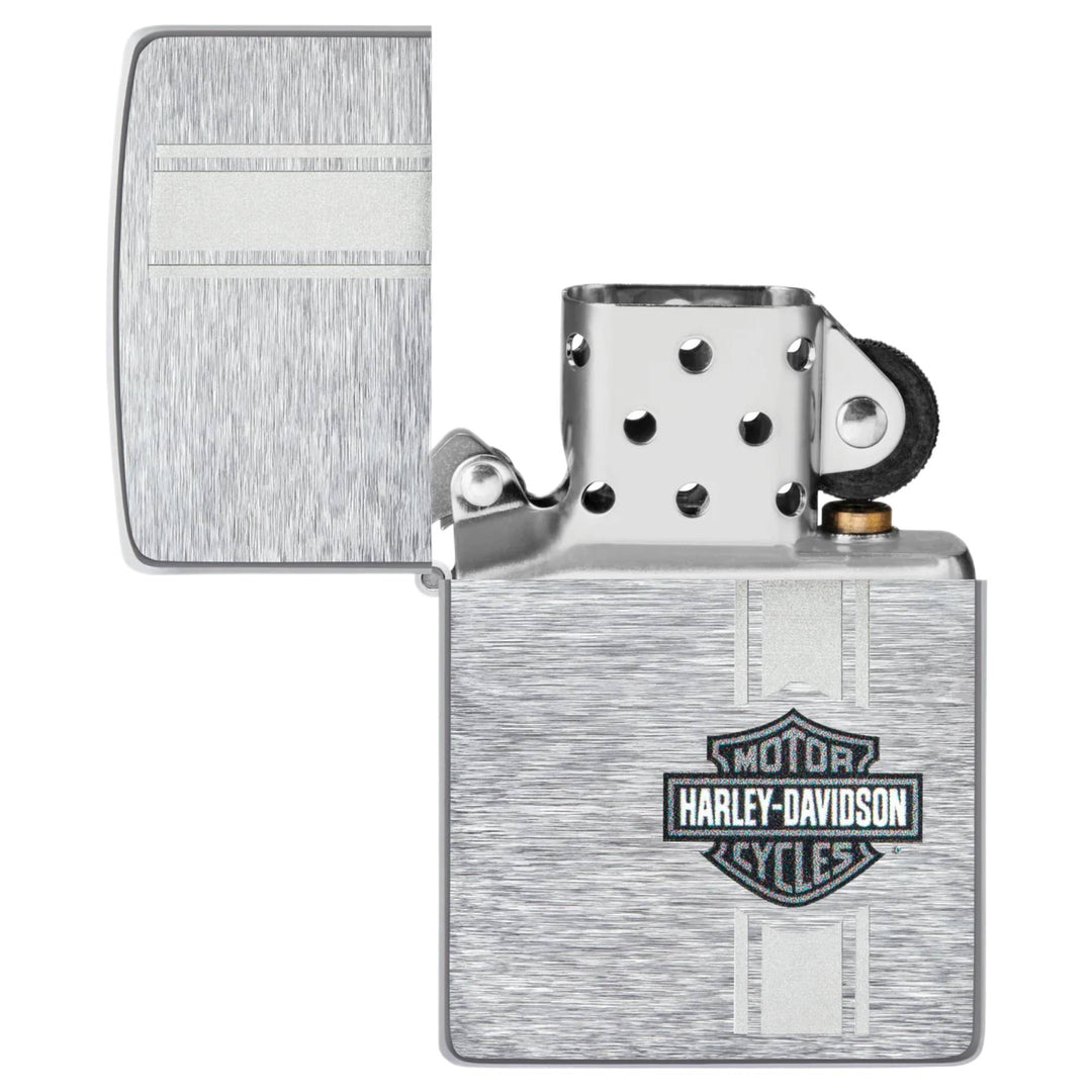 Zippo 49828 Harley-Davidson® Lustre Stripe Design Lighter