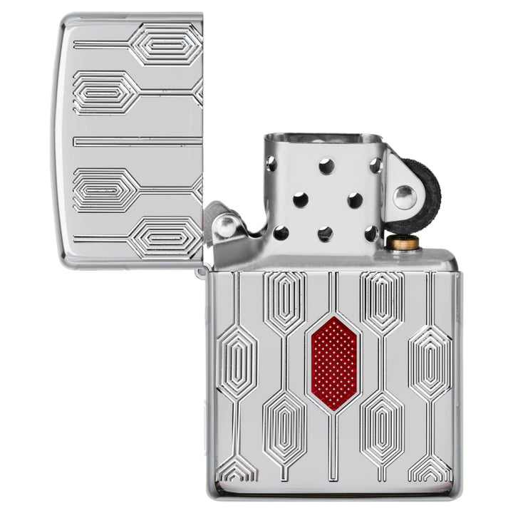 Zippo 49881 Stylish Pattern Design Lighter