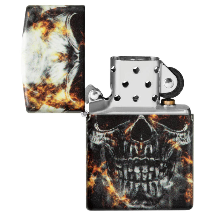 Zippo 49913 Smokey Skulls Design Lighter