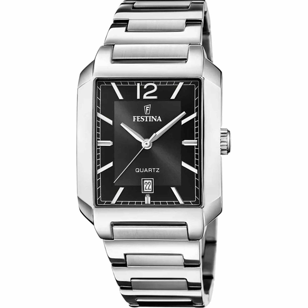 Festina F20677/4 Men's On The Square Wristwatch - H S Johnson