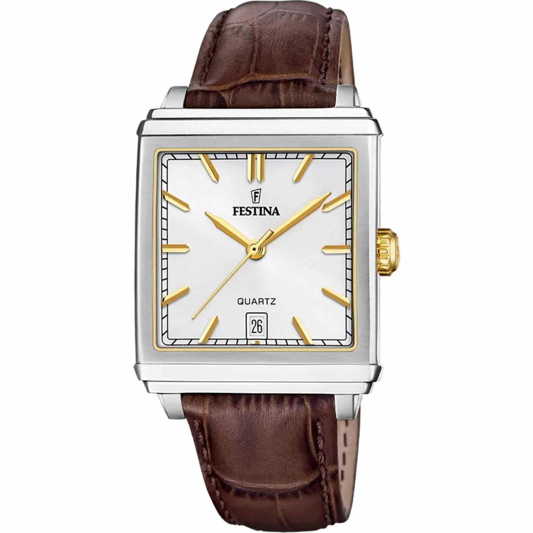 Festina F20681/4 Men's On The Square Wristwatch - H S Johnson
