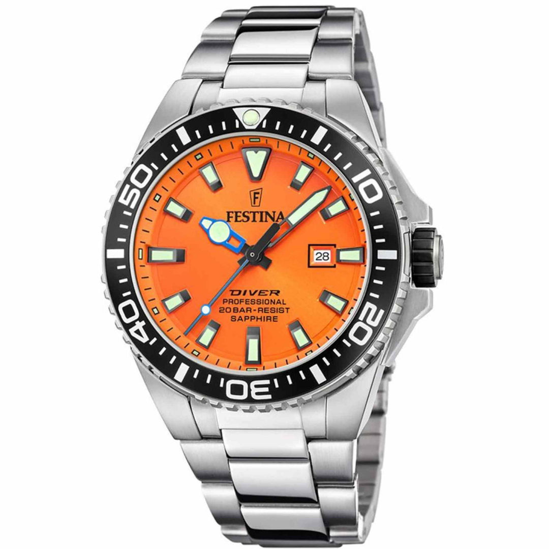 Festina F20663/4 Men's The Originals Diver Wristwatch - H S Johnson