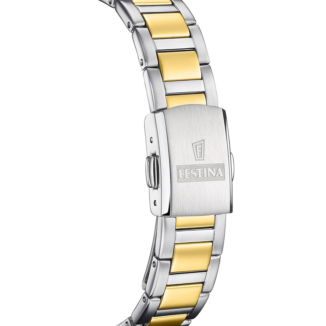 Festina F20655/4 Women's Solar Energy Two Tone Bracelet Wristwatch - H S Johnson