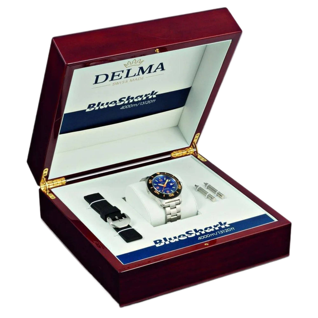 Delma 54701.700.6.048 Blue Shark III Azores Limited Edition Automatic Watch
