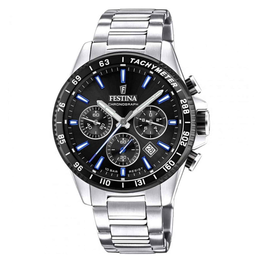 F20560 5 Dial Stainless Steel Bracelet Watch
