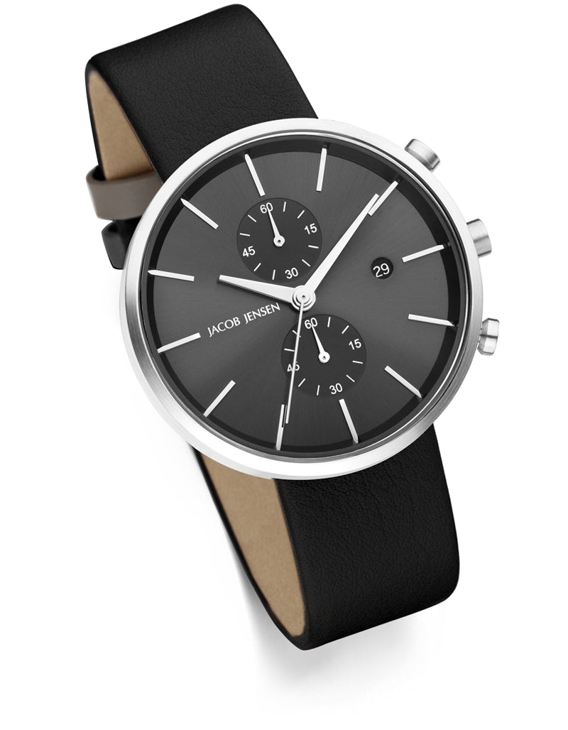 Jacob Jensen 620 Linear Series Chronograph Quartz Watch