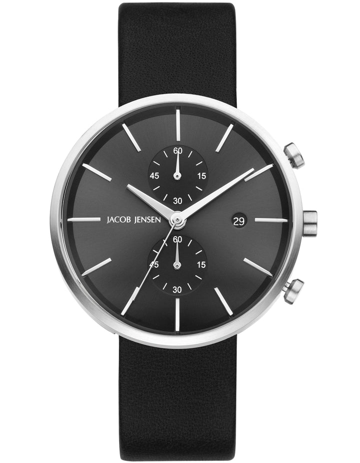 Jacob Jensen 620 Linear Series Chronograph Quartz Watch
